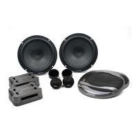 Hertz CK 165 Sistema De Altavoces De 2 Vías 165mm con Woofer Papel Tratado SPP-M, Tweeter Tetolon 26mm, Crossover Pasivo, 95W RMS, 285W, 4 Ohmios, Negro