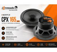 Hertz CPX 165 PRO 165mm Altavoz coaxial bidireccional 95 vatios RMS NUEVO