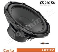 Hertz CS 250 S4 Subwoofer 25 CM 250mm 600W Bobina Única 4 Ohm Linea Ciento NUEVO