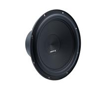 Hertz CS 250 S4 Subwoofer para Coche 250 mm 600 W de Pico 4 ohmios | 10 pulgadas, 300 W RMS, 84 dB, bobina de voz simple de 35 mm de 6 capas, para caja cerrada desde 16 L, cono de polipropileno