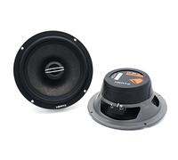 Hertz CX 165 par de Altavoces coaxiales de 2 vías 165 mm, 210 W | papel semiprensado con mica, tweeter Tetolon 24 mm, 6,5 pulgadas, 70 W RMS, 4 Ohm, 93 dB, 55-22000 Hz, imán de ferrita