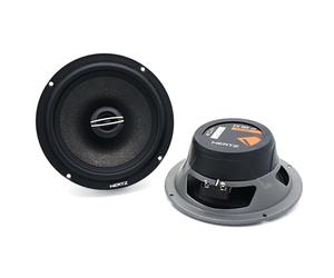 Hertz CX 165 par de Altavoces coaxiales de 2 vías 165 mm, 210 W | papel semiprensado con mica, tweeter Tetolon 24 mm, 6,5 pulgadas, 70 W RMS, 4 Ohm, 93 dB, 55-22000 Hz, imán de ferrita