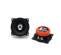 Hertz DCX 100.3 Altavoces Coaxiales de 2 Vías para Coche, Tweeter Cúpula Pei con Imán Neodimio, Woofer Papel Prensado al Agua, 100 mm, 60 W Máx, Negro