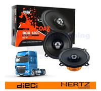 Hertz DCX 130.3 Par de Altavoces 2 Bidireccional Coaxial 80W 130mm para DAF XF