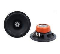 Hertz DCX 165.3 Altavoces Coaxiales de 2 Vías 165 mm, Cono de Papel Prensado Hidrófobo, Tweeter Pei con Imán de Neodimio, 60W RMS 120W Pico, Impedancia 4 Ohm, Negro