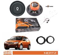 Hertz Dcx 165.3 Set Arcas Altavoces Delanteros Fiat Panda 169 De 2003>2012