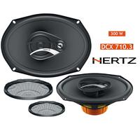 Hertz Dcx 710.3 Altavoces Óvalos 3 VIE 17X25CM Arcas Coaxial 300W + Rejillas