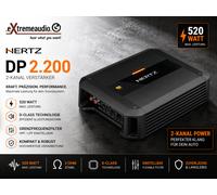 Hertz DP 2.200 amplificador de 2 canales amplificador de amplificador de...