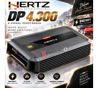 Hertz DP 4.300 Amplificador de 4 canales Amplificador de amplificador de...