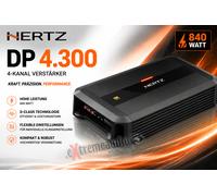 Hertz Dieci Power DP 4.300 Amplificador de 4 Canales 4x105 W a 2 Ohm