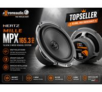 HERTZ MPX 165.3 Par De Altavoces Coaxiales De 2 Vías Línea Mille Pro 200W