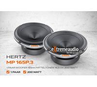 HERTZ MP 165P.3 WOOFER 16,5 cm altavoz de medios 165 mm 1 par NUEVO