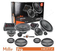 Woofer Medi Tweeter Hertz MPK 163.3 Sistema 3 Bidireccional 3 Via 300W Línea Mil