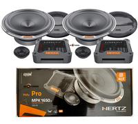 Hertz MPK 1650.3 Mille PRO Kit Altavoces 2 Vías Woofer + Tweeter 250W