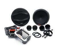 Hertz MPK 165P.3 Kit De Altavoces Componente De 2 Vías 165 mm, Woofer Papel Tratado, Tweeter Tetolon 28 mm, Crossover Pasivo, 230 W, Impedancia 3 Ohm, Sensibilidad 93 dB, Negro