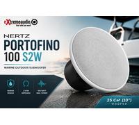 Hertz PORTOFINO 100 S2W Subwoofer Marino Exterior 25 cm (10") 2 Ohm 500 vatios