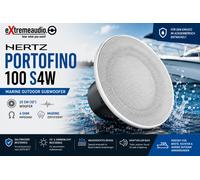 Hertz PORTOFINO 100 S4W Marine Outdoor Boote Marine Subwoofer 25 cm (10") 4 Ohm