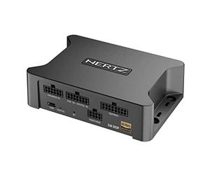 Hertz S8 DSP Procesador Digital de 8 Canales con 6 Entradas Analógicas, Entrada SPDIF, Resolución 96 kHz/24 bit, Bluetooth 5.0, USB, Compatibilidad OEM