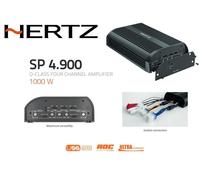 Hertz SP 4.900 4 canales SPL amplificador 1000 vatios RMS