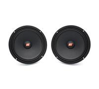 Hertz SV 200.1 Altavoz SPL de Medios de 200 mm para Coche, Cono de Papel Prensado Hidrófobo, Bobina Cobre Doble Capa, 500 W, 200 W RMS, 4 Ohmios, Negro