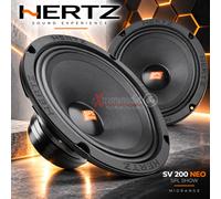 Audison APS 8 D Subwoofer para Coche 200 mm 500 W de Pico 4+4 ohmios | 8 pulgadas, 250 W RMS, doble bobina de voz, profundidad de montaje 79 mm, para caja cerrada de 7,5-8,5 L, Xmax 8,8 mm