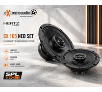 Hertz SX 165 Neo SET COAX 2Way 16,5cm Sistema coaxial bidireccional 1 par ser...