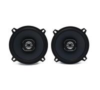 Hertz X 130 par de altavoces coaxiales de 2 vías 130 mm 160 W de pico | 5 pulgadas, 40 W RMS, 160 W de pico, impedancia 4 ohmios, 60-21000 Hz, cono de papel prensado hidrófugo, tweeter 24 mm