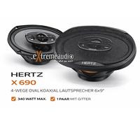 Hertz Uno X 690 Altavoz coaxial de 4 vías 6x9, 340 vatios, 1 par