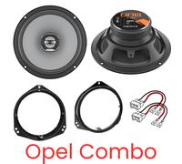 Hertz X165 UNO Juego de cajas de altavoces coaxiales compatibles para Opel Co...