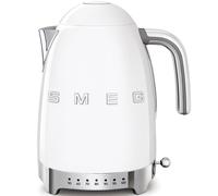 Smeg KLF04WHEU - Hervidor 1,7 lt Años 50 2400W ajuste temperatura Color Blanco