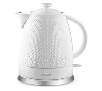 Hervidor de cerámica para té y agua 1,5 L 1200W modelo MR-073 en blanco
