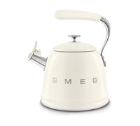 Hervidor de acero con silbato SMEG WKF01CR CREMA (2.3 L)