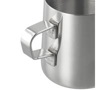 Hervidor de acero inoxidable 304 diseñado para que los amantes del café preparen café perfecto cada vez (plateado 250 ml)