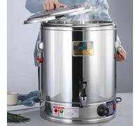 Hervidor De Agua Caliente Eléctrico De Acero Inoxidable De 20-50 Litros, Urna De Té Comercial Con Ajuste De Temperatura, Hervidor De Agua De Acero Inoxidable(50l)