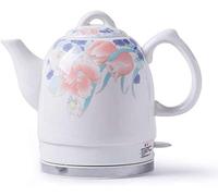 Hervidor De Agua Caliente Hervidor Eléctrico De Cerámica Tetera-Jarra Retro De Acero Inoxidable De 1,5 L, Sin Bpa, Apagado Automático, Base Extraíble De Ebullición Rápida, Hervir Dryion 1350W/B XXZ