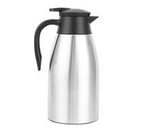 Hervidor de agua de 2 L, termo con botella al vacío de acero inoxidable 304, tapa giratoria a prueba de fugas para uso en el hogar, la oficina o al aire libre, dispensador de bebid (Decir)