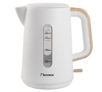 Hervidor de Agua de Acero Inoxidable, 1,7 L, 2200 W, Jarra sin Cable, Base Giratoria 360°, Carcasa Cepillada, AWK2200NH