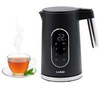 Hervidor de agua de acero inoxidable 1,7 L control de temperatura 40-100 °C m...