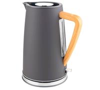 Hervidor de Agua Eléctrico 1,7 L Inalámbrico Diseño Moderno Nórdico Asa Madera