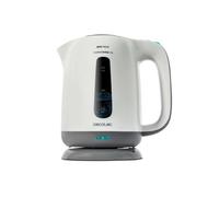 Cecotec Hervidor de Agua Eléctrico ThermoSense 170. 1,7 litros, Libre de BPA, 2200 W de Potencia, Base 360º, Filtro Antical Desmontable, Doble Sistema de Seguridad, Plástico