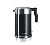Graef Negro, WK 62 EU Tetera Elã‰Ctrica 1,5 L, Acero Inoxidable 2015 W, 2000 W, 1.5 litros, 44 Decibeles