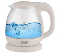 Hervidor de Agua Eléctrico de Cristal 1,0 L, Retroiluminado, Apagado Automático