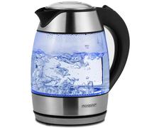 Hervidor de agua eléctrico de cristal- iluminación LED