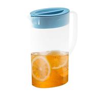 Hervidor de Agua fría de Gran Capacidad, Cubo de Bebidas de 1.5 L y 2 L, Recipiente de Limonada, Jarra de de alimenticio con Boquilla en Forma de V, hervidor de infusión fría, dispensador