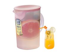 Hervidor de agua fría, jarra para , recipiente para bebidas sin olor, jarra de almacenamiento de con tapa, dispensador de agua para puerta de refrigerador que ahorra espacio para citronela
