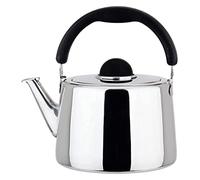 Hervidor de agua, hervidor de gas, estufa de agua, extra grueso, gran capacidad, tetera de acero inoxidable para estufa de gas, eléctrica y cocina de inducción (3 L)