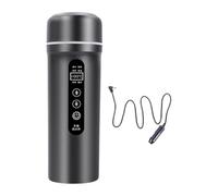 Hervidor de agua para coche, taza aislada para preparar café, leche, calefacción y agua
