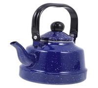 Hervidor de agua para cocina Tetera Silbadora Esmaltada Azul 1.1-2.5L(1.1L)