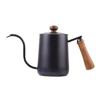 Hervidor de agua para verter café - Caño estrecho para cafeteras | Hervidor de manual de acero inoxidable para verter sobre el agua, colgante con tapa | 600 ml de calor rápido para café y té