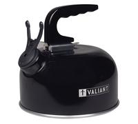 Valiant Hervidor portátil para acampar FIR559 de 1 litro, negro, aluminio, 1 litro